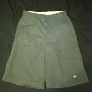 Grey pinstripe Dickies shorts